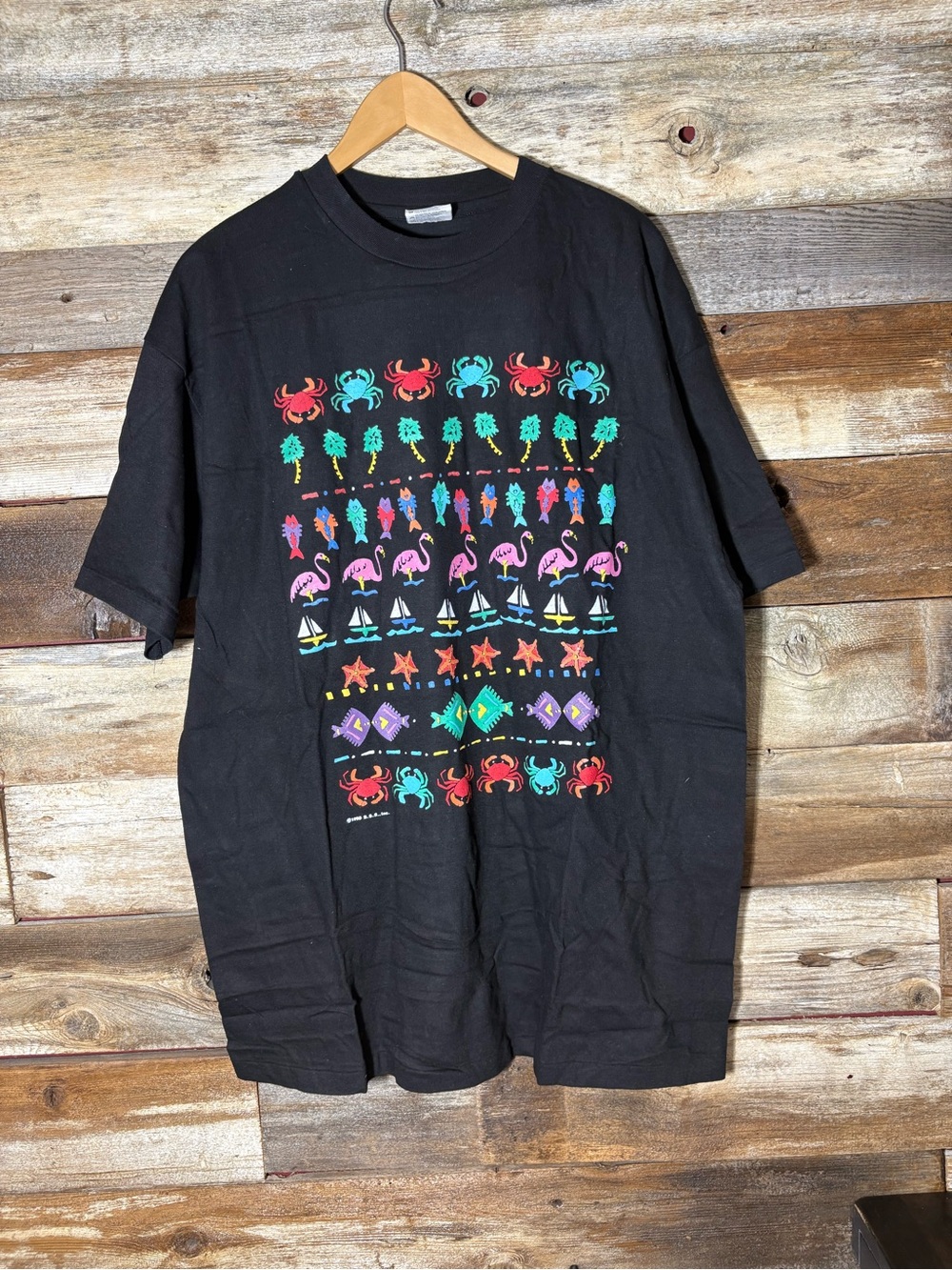 Vtg 1990 Florida t shirt single stitch and